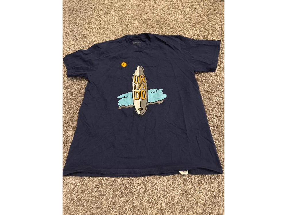 SUNA Boys Navy Graphic Tee XL